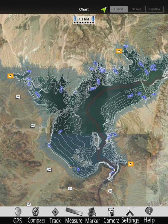 Lake Mead Nautical Charts Pro screenshot-3