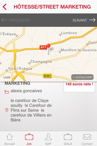 ISC Network - 1ère Job Service de France screenshot 4