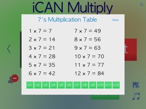 iCAN Learn to Multiply: Practice Sheets screenshot 2