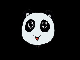 StareStick is a sticker pack of panda emojis with an expression bubble of how the panda feels