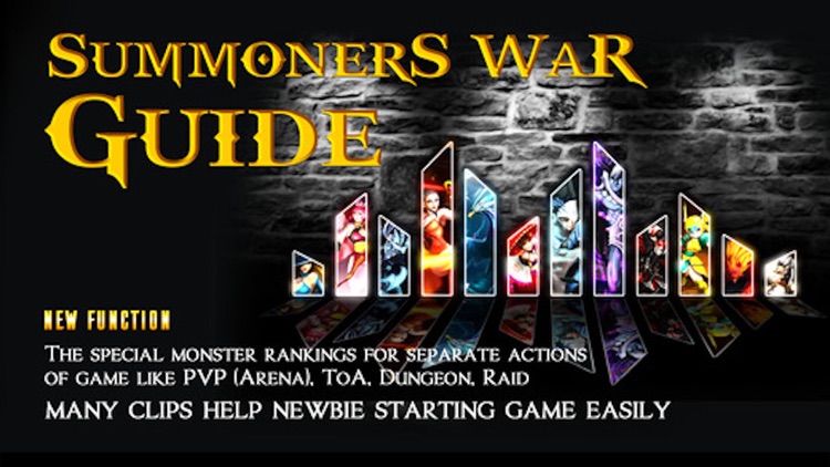 Game Guide And Cheat-for Summoners War: Sky Arena