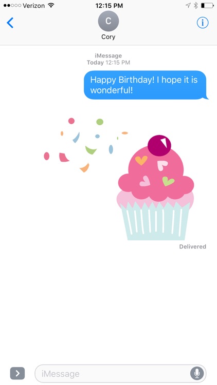 Birthday Design Sticker Pack screenshot-3