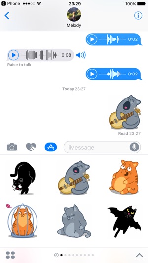 Cat Stickers Emoji Animated Icons Meow Gifs(圖1)-速報App