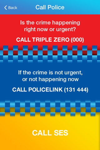 Policelink for iPhone screenshot 2