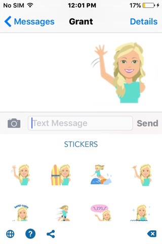 Bethany Hamilton Damon Smile Emoji screenshot 3