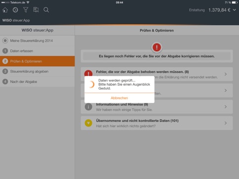 Wiso Steuer App 15 Ipad App Itunes Deutschland