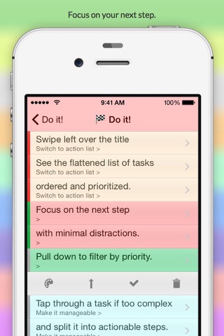 Manageable: Nested ToDo Lists screenshot 2