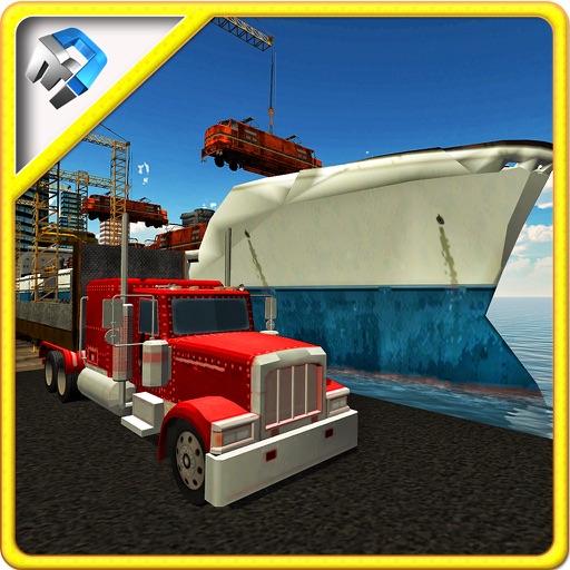 Train Transporter Ship – Trucker transport game iOS App