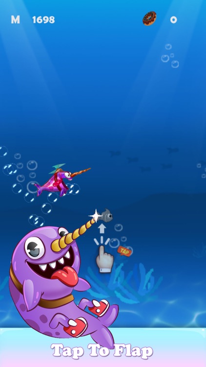 Sky Narwhal Unicorn Whale