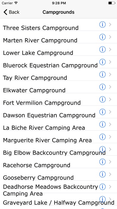 Alberta Camps & Trails screenshot 3