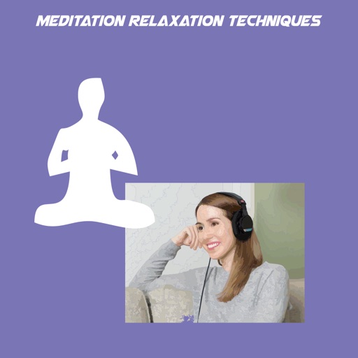 Meditation relaxation techniques icon