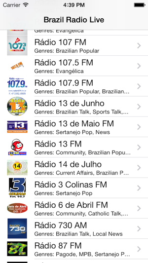 Brazil Radio Live Player (Brasília / Portuguese / português (圖3)-速報App