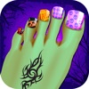 toe nail art - monster girl games