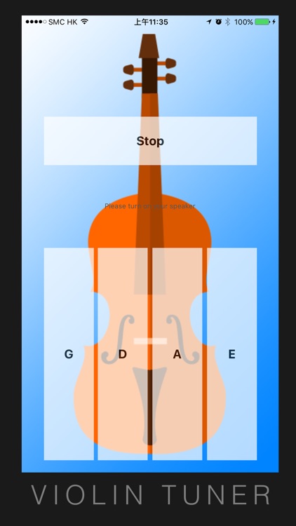 Simple Violin Tuner