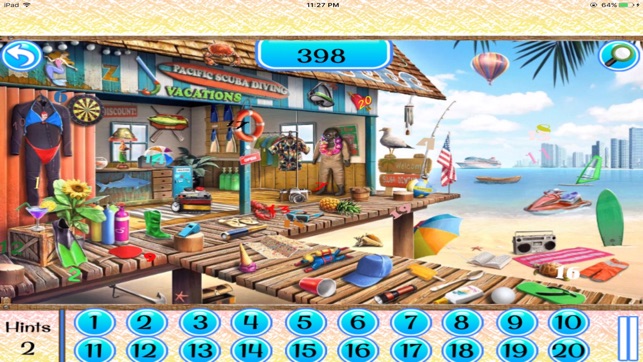 Free Hidden Object Games:Seaside Hidden Numbers(圖5)-速報App