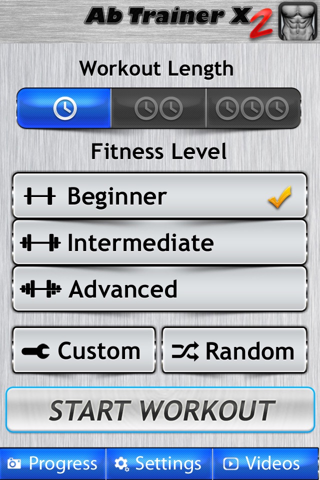 Ab Trainer X FREE+ Six-Pack Abs Exercises Workouts screenshot 3