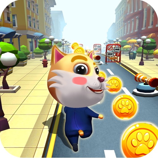 Cute Cat Subway Gold Run icon