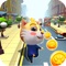 Cute Cat Subway Gold Run is a free pets runner game with subway running theme