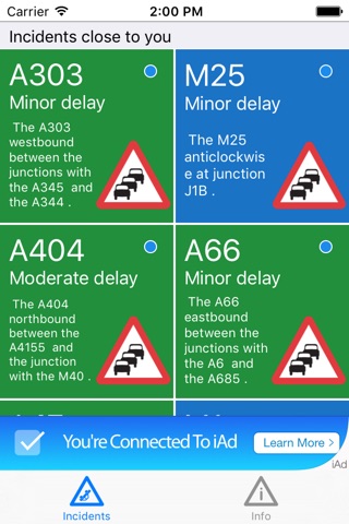 Traffic Stat Road Info Alerts screenshot 2