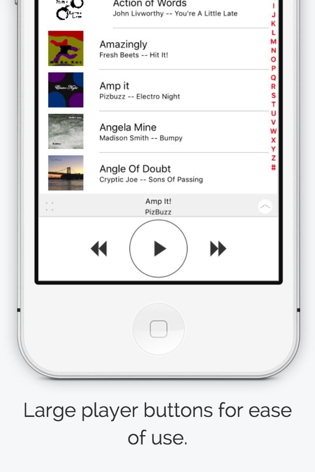 Simple Music Player screenshot 2