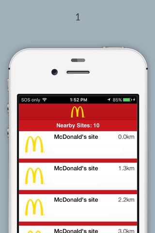 McDonald's My Feedback screenshot 3