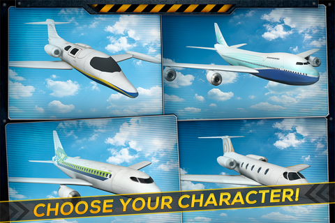 3D Infinite Airplane Flight - Free Plane Racing Simulation Game screenshot 4