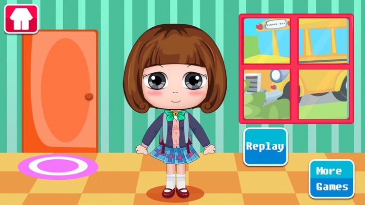 Belle prepare school days (happy box) girls game screenshot-4