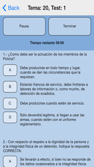 Policia Local Test Examenes(圖5)-速報App