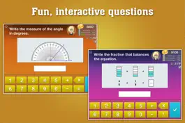 Game screenshot Grade 4 Math Common Core: Cool Kids’ Learning Game apk