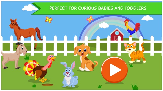 Peekaboo Farm Animals Lite - fun learning kids game(圖2)-速報App