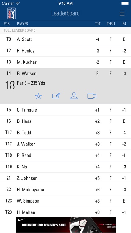 PGA TOUR Mobile