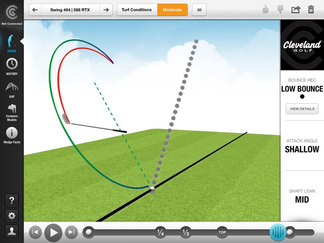 Cleveland Golf Wedge Analyzer powered by Swingbyte(圖1)-速報App