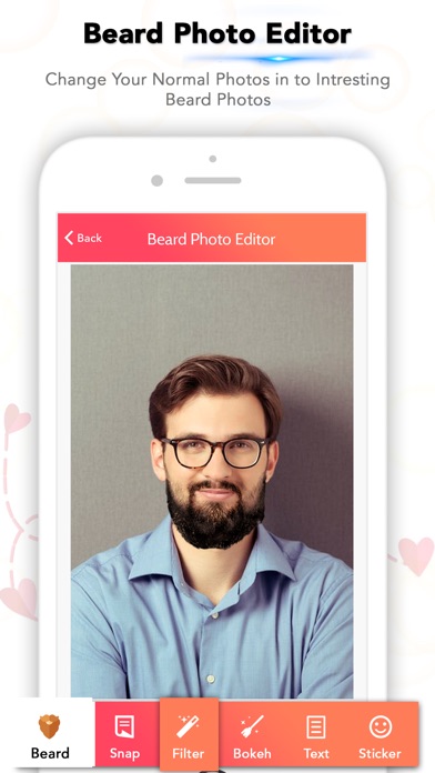 Beard Photo Editor - Face Make screenshot 2