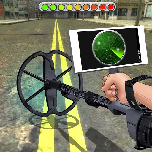 Metal Detector City Simulator iOS App