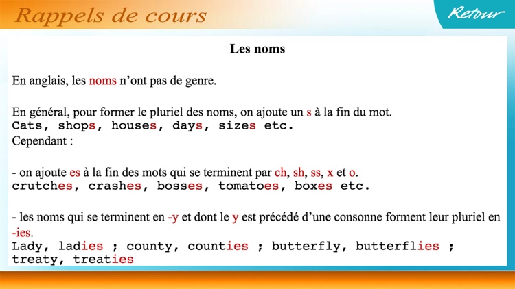 Vocabulaire anglais intermédiaire screenshot-4