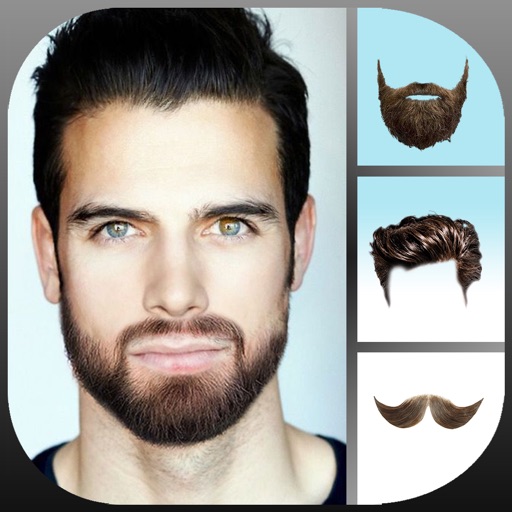 Man Hair.style, Beard & Mustache 3 in 1 Photo Cam icon