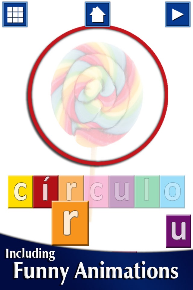 Spanish First Words with Phonics Pro screenshot 4