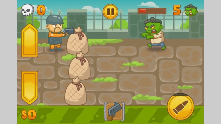 Shoot zombies-zombie horror scream