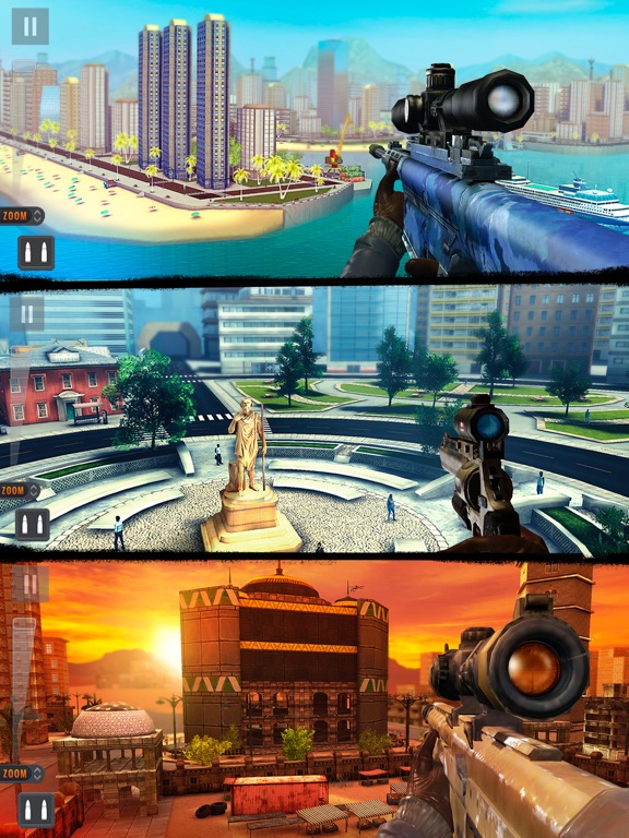 Скачать игру Sniper 3D: игры стрелялки