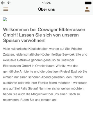 Coswiger Elbterrassen GmbH screenshot 2