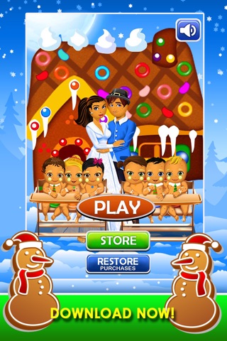 Christmas Mommy's New Baby Salon - My Xmas Spa Doctor Games for Kids! screenshot 3