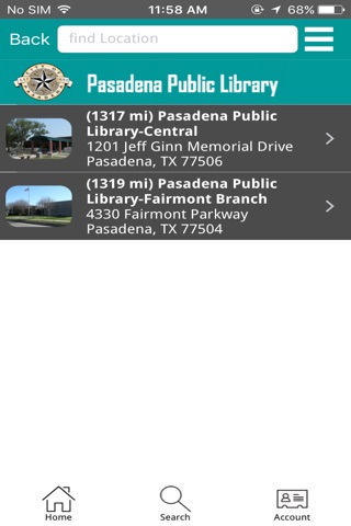 Pasadena Library screenshot 4