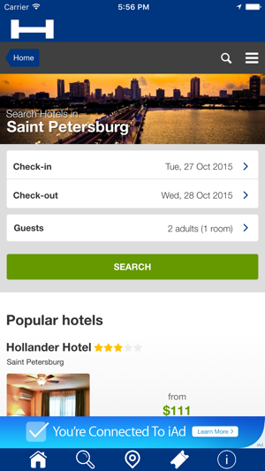 Saint Petersburg對於今晚與地圖和旅行遊覽比較和預訂酒店(圖1)-速報App