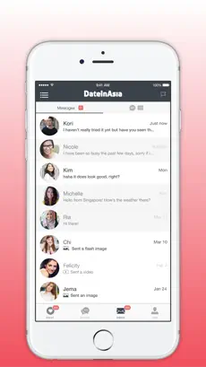 Screenshot 5 Date in Asia - Citas, Conocer Asiático Solteros iphone