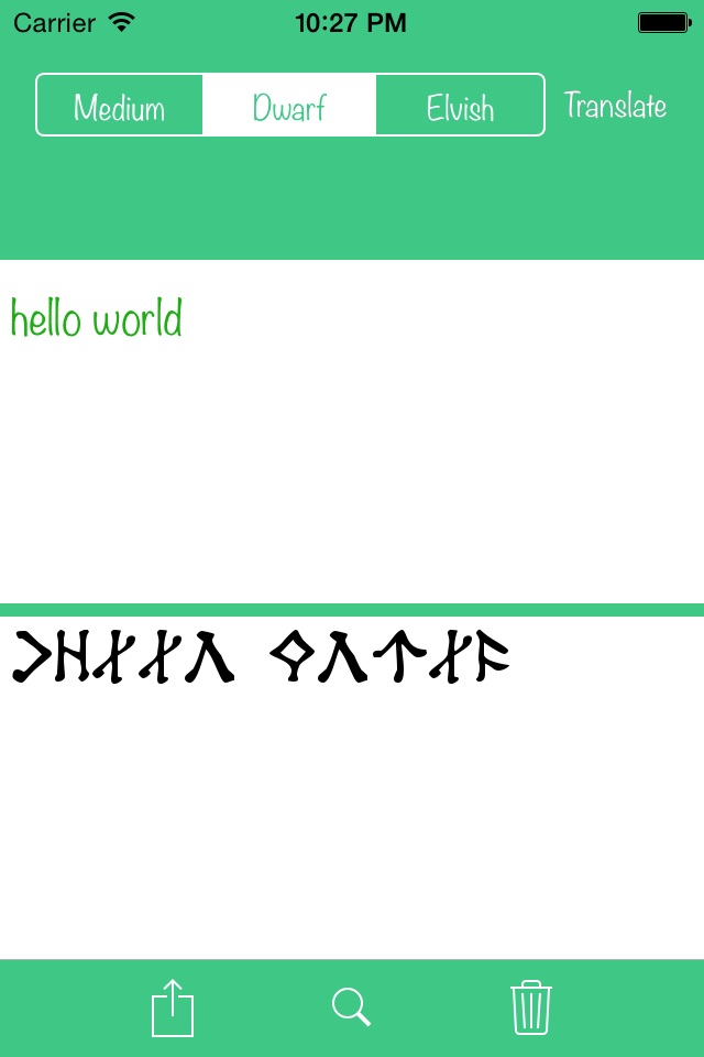 Runes - Elvish Translator screenshot 4