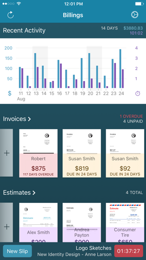 Billings Pro - Time & Invoice(圖1)-速報App