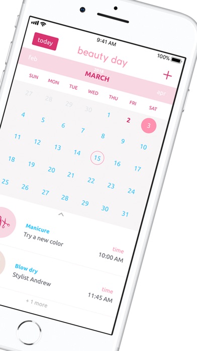 Beauty day planner screenshot 2