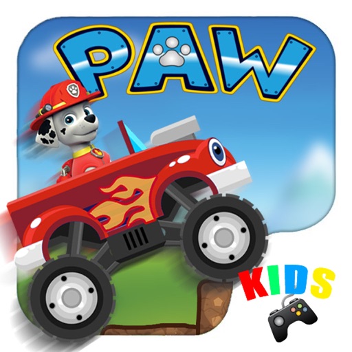 Puppy Team Truck Monster Machines Racing iOS App