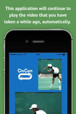 Game screenshot CheCam: Slow-Motion Video Looper for swing check hack