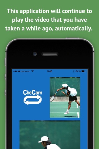 CheCam: Slow-Motion Video Looper for swing check screenshot 3
